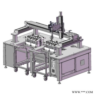暉耀2000W 鋰電池模組激光焊接機 全自動激光焊接機 雙工位激光焊接機