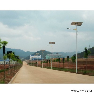 太陽能路燈 6米三元鋰電池景區新農村工程led防水照明燈**