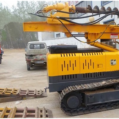 潤煤R太陽能光伏液壓履帶打樁機,打樁機性能,打樁機規格