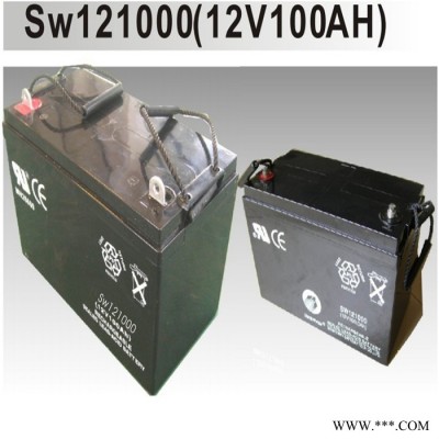 生產三威SW12380鉛酸蓄電池12V38AH光伏系統