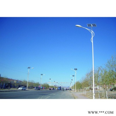 太陽能路燈 鋰電池5米6米30W7米8米超亮LED戶外