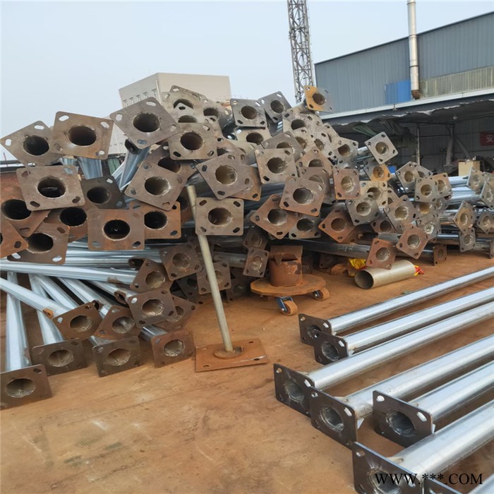 4米路燈桿  雙頭路燈燈桿 滄州戶外照明路燈 LED鋰電池路燈