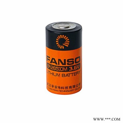 孚安特一次鋰電池,ER26500M,鋰亞功率型電池,6000mAH電池,帶刻傷槽鋰電池