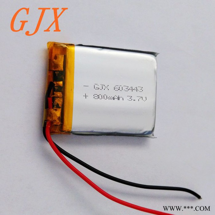 供應(yīng)國聚鑫603443鋰電池 3.7V-800MAH聚合物鋰電池
