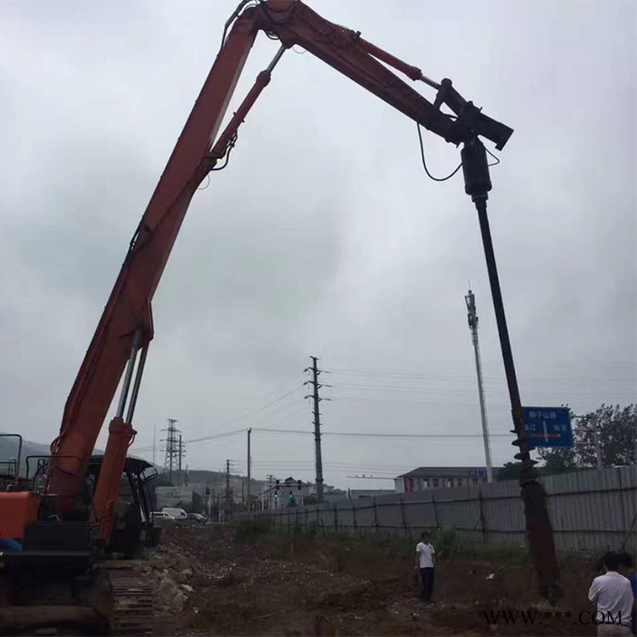 程煤挖掘機用螺旋鉆機 合金鉆頭鉆機 挖掘機液壓螺旋鉆洞機 地基螺旋鉆 挖掘機用光伏樁螺旋鉆機 長螺桿螺旋鉆機