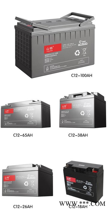 山特蓄電池C12-17城堡系列12V17AH直流屏UPS蓄電池 EPS蓄電池 風能光伏發電 電廠專用電池