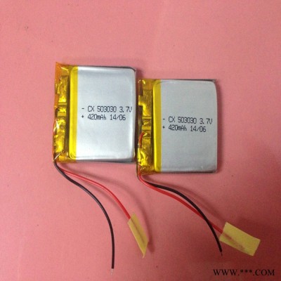 供應鋰電池廠家供應 A品聚合物鋰電池 503030行車記錄