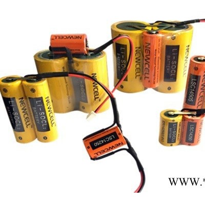 NEWCELLER26500 鋰電池 3.6V 流量表計量表電池 煤氣表電池 可配插頭