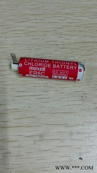原裝進口maxell/萬勝ER6C 3.6V鋰電池