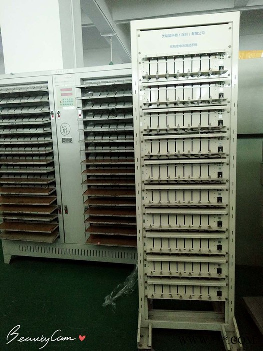 優(yōu)動能5V6A 大電流 圓柱鋰電池 電芯 容量分級篩選檢測設備 分容柜