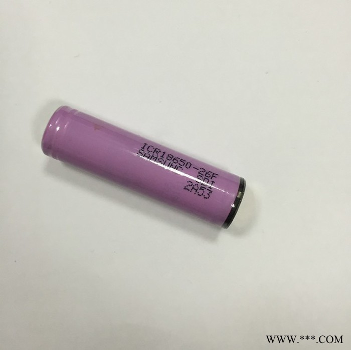 **原裝進(jìn)口三星18650 2600mAh鋰電池 加精工雙MOS保護(hù)板 強(qiáng)光手電筒電池