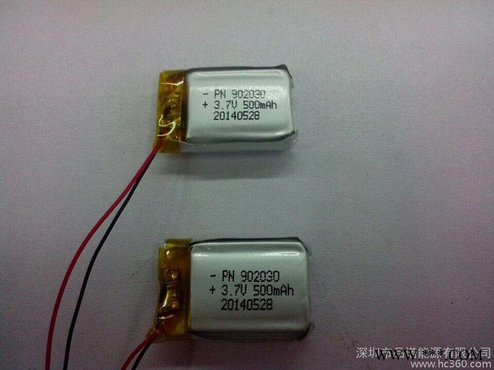 供應品諾902030記錄儀聚合物鋰電池