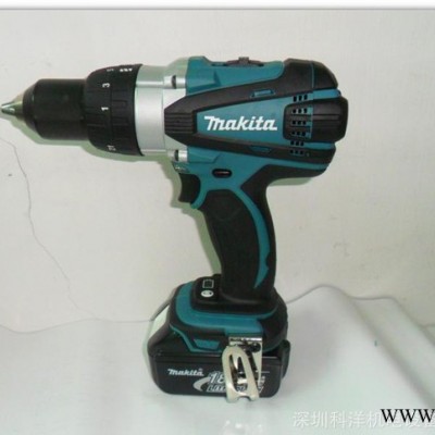 牧田充電式起子電鉆BDF458RFE，13mm無匙夾頭,鋰電池18V