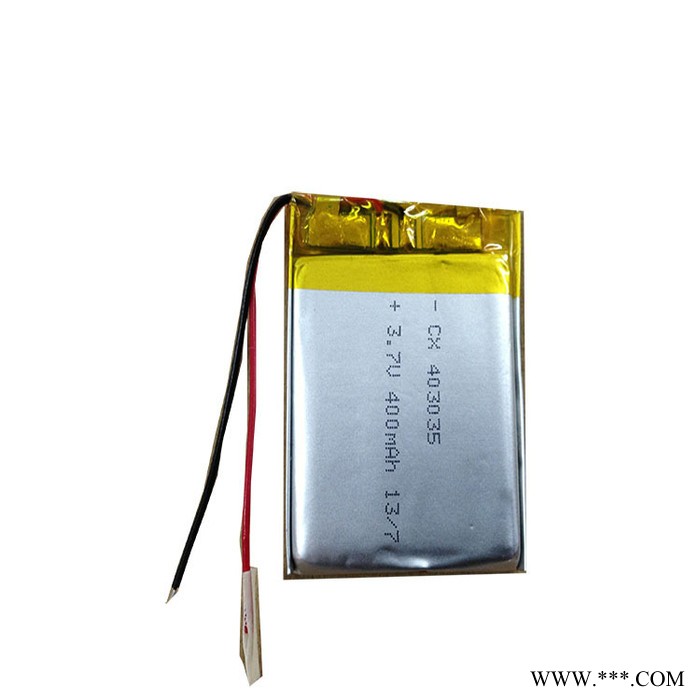 供應聚合物鋰電池 超薄043035藍牙電池 錄音筆行車記錄儀聚合物電池