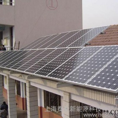 泰聯(lián)5KW上海地區(qū)居民屋頂太陽能光伏電站系統(tǒng)工程