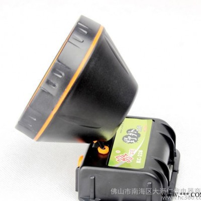 直銷華宏228led雙鋰電池釣魚藍光頭燈 野營**菜農戶外作