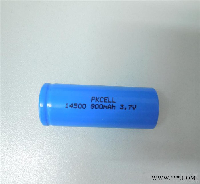 圓柱14500鋰電池800mAh藍牙音箱 應急燈 強光手電筒 可充電電池