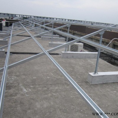 工程案例中國浙江光伏電站2*10排布無斜支撐5KW光伏電站光伏支架