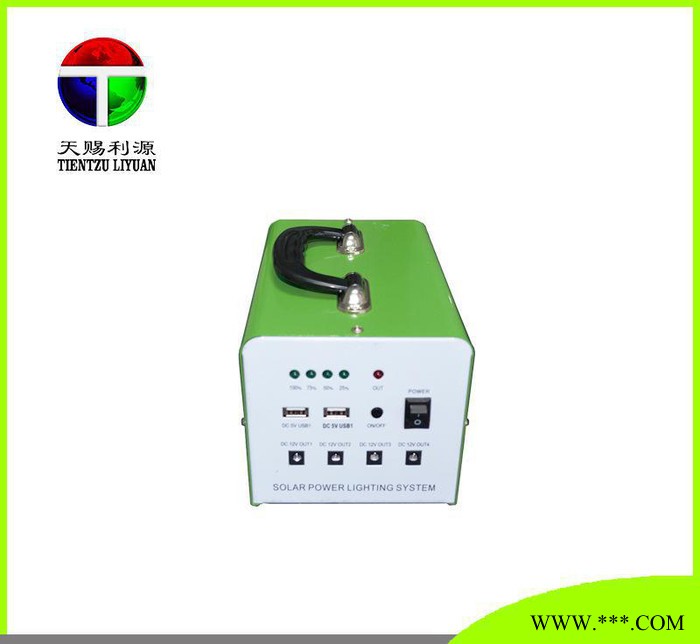 9AH12V30W 離網(wǎng)家用直流生態(tài)太陽能光伏照明充電小系統(tǒng)