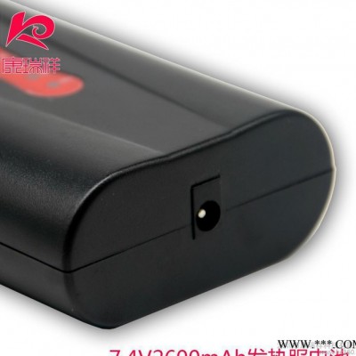 發(fā)熱衣服鋰電池7.4V2600mAh發(fā)熱服馬甲4檔跳調(diào)溫控電池 直銷(xiāo)