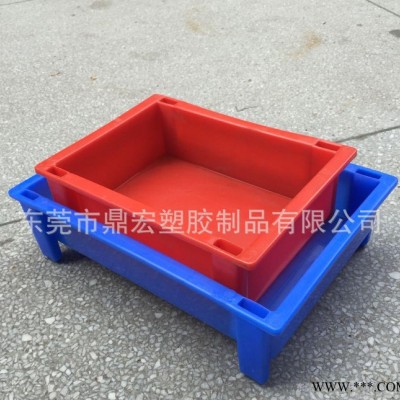 廈門海滄PP塑料電池盒 鋰電池車間零件盒 高腳阻燃電池箱高溫