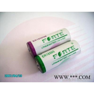 供應 一次性鋰電池ER18505 遠程抄表所需電池 多儀器儀表試用