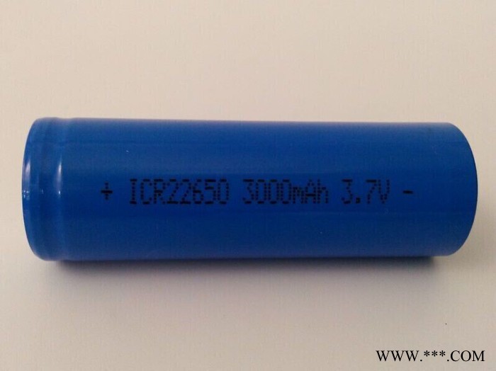 手電筒鋰電池22650 3000 3.7V 燈具INR22650 IMR22650 ICR22650