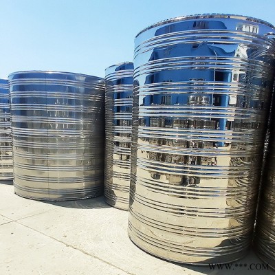 【普森不銹鋼】合肥不銹鋼圓形水箱 供應(yīng)太陽能熱水箱廠家