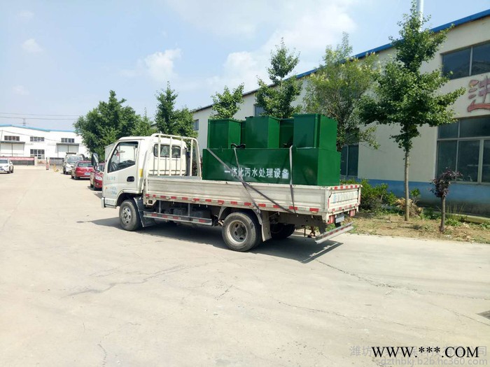 濰坊中泰ZTDM-10一體化污水處理設備生活污水地埋式定制平流式淺層式污水處理食品污水工業凈水器生活污水太陽能污水機