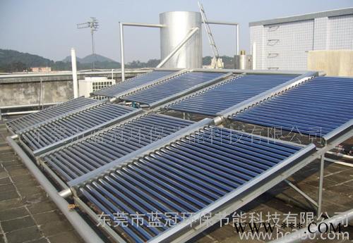 藍冠提供真空管太陽能熱水器工程-2年回收投資成本案例說明