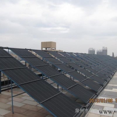 供應貝克蘭真空管平板太陽能熱水器工程集熱器