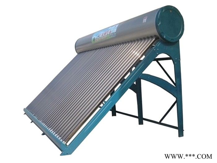 上海百業太陽能熱水器 20管170L綠磨砂支架加寬厚 智能儀表電加熱