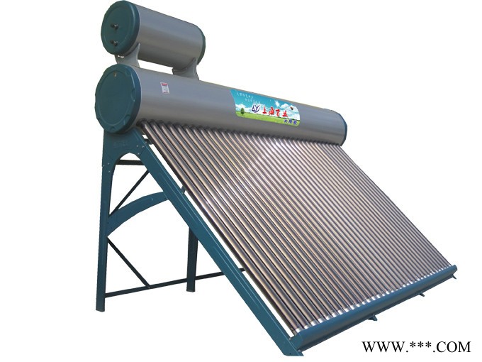 上海百業一體承壓式 盤管換熱太陽能熱水器 用于采暖地暖鍋爐連接