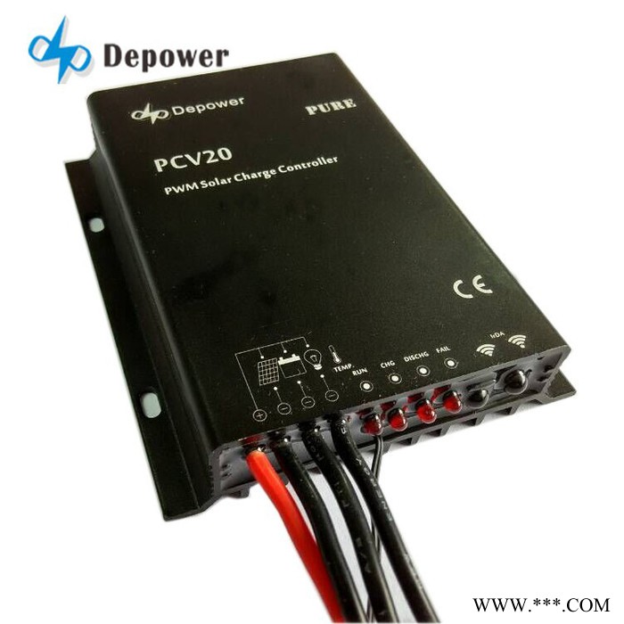 depower太陽能控制器** 20A太陽能控制器 PWM 用于高速路攝像頭