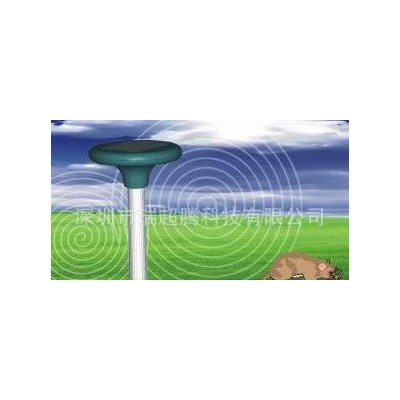 現貨超聲波太陽能驅鼠器、帶LED燈變頻驅蛇器、驅蚊器產品