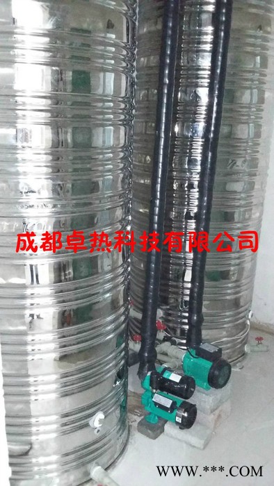 卓熱3p成都嬰兒游泳池空氣能熱水器,空氣源熱泵熱水機組