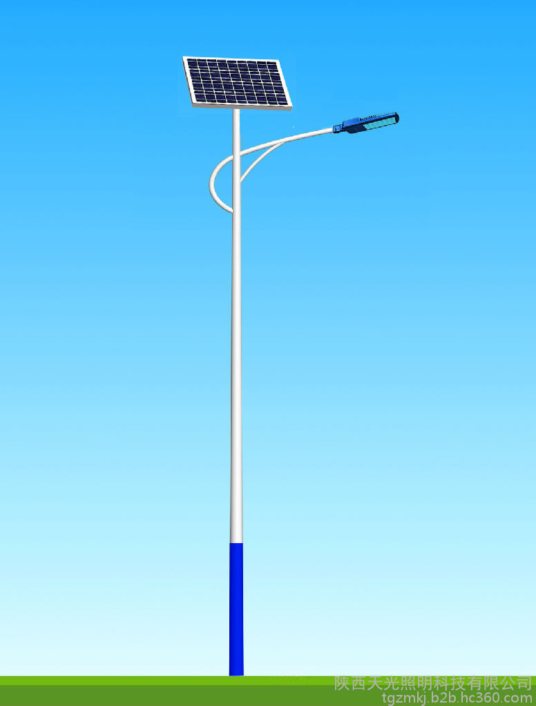 天光照明 高端太陽能路燈 廣場太陽能路燈 全套太陽能路燈廠家