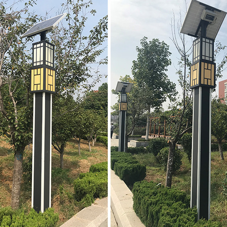 鄒城太陽能路燈廠家批發(fā) 濱州太陽能景觀燈施工工程
