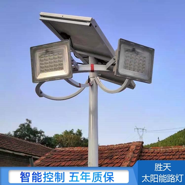 廠區太陽能路燈照明 勝天 節能環保 防雨水24小時照明