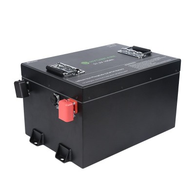 IP67防水51.2V 105Ah高爾夫球車動力磷酸鐵鋰電池帶RS485藍牙app