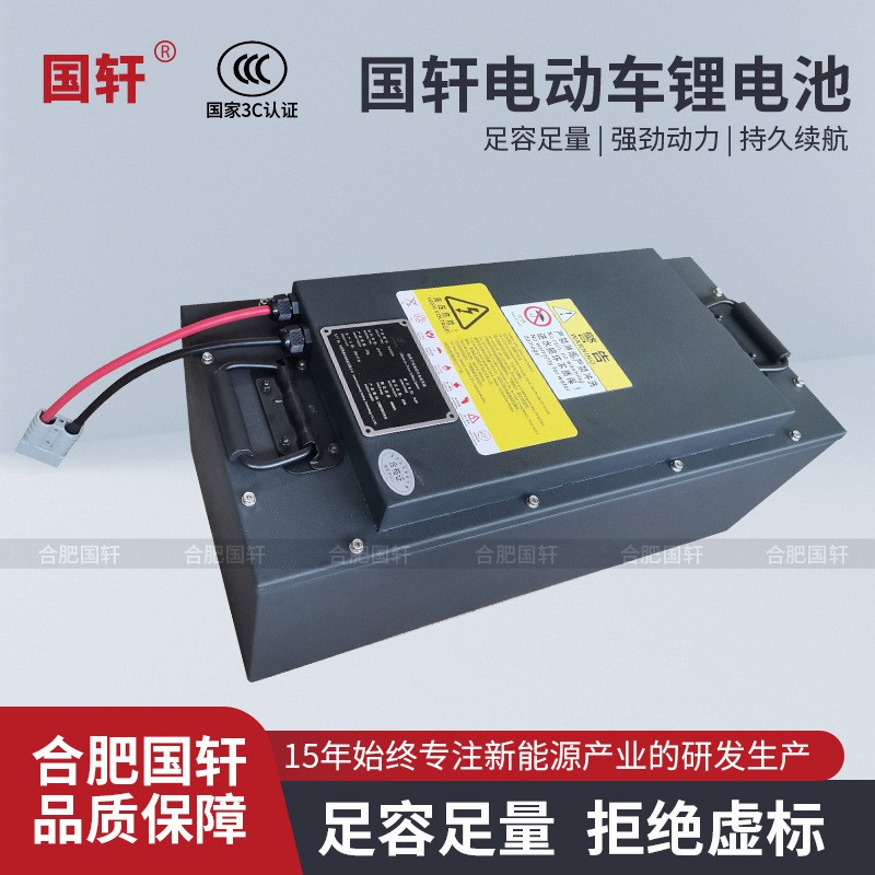 國軒鋰電池72V60Ah電動車外賣三輪四輪物流鋰電瓶鋰電瓶LiFePO4