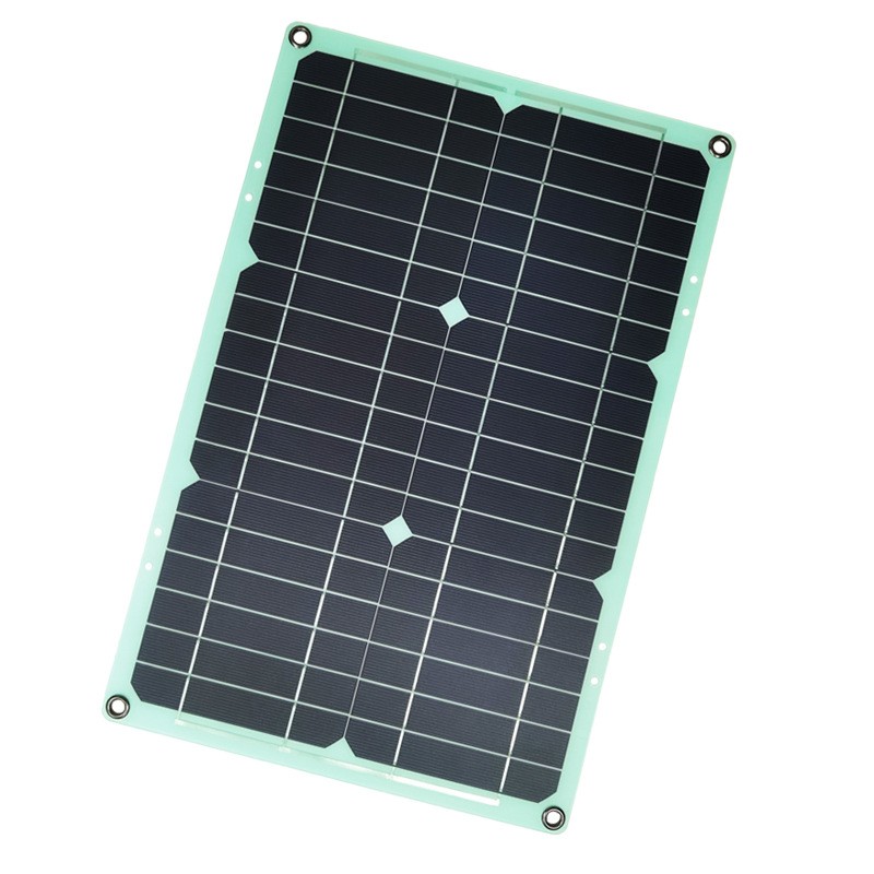 爆款太陽能充電器戶外應急單晶硅太陽能板便攜式半柔性充電板