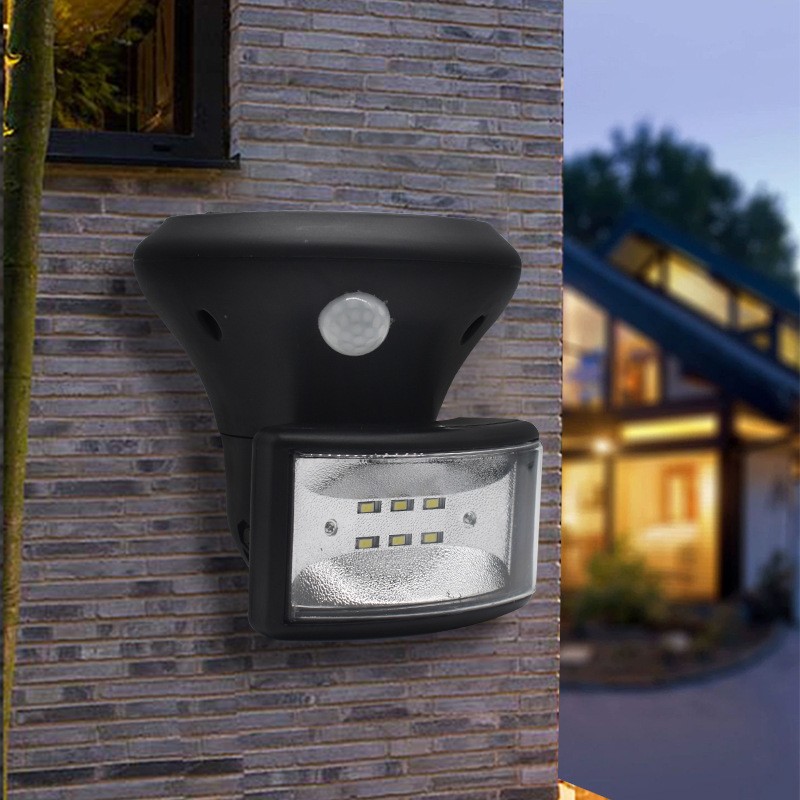 太陽能感應(yīng)燈LED燈倉庫燈車庫燈人體感應(yīng)燈