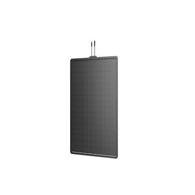 200W半柔性太陽能光伏板陽臺圍欄輕質組件單晶硅充電板組件