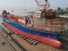 新一代綠色環保乙烯運輸船順利下水