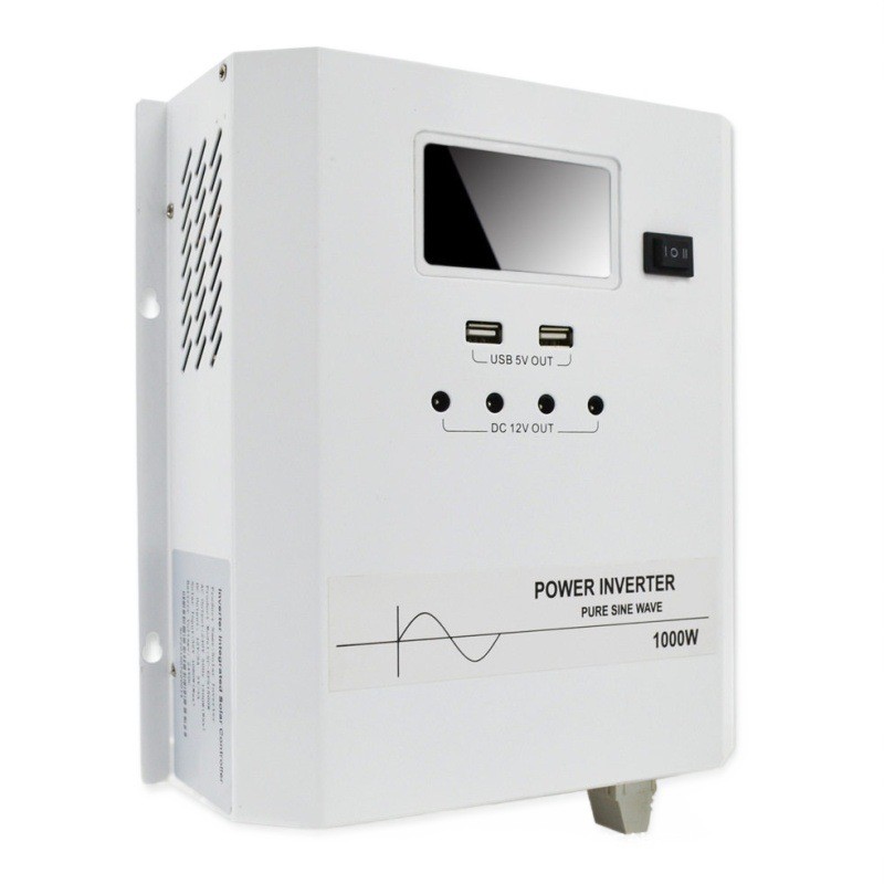 太陽能離網逆變器1000W 太陽能DC12V24V 48V轉110V逆變器PCBA可售