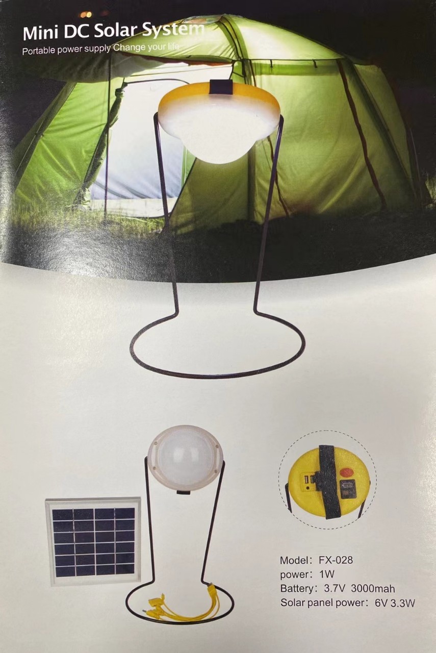 新款太陽能燈便攜式太陽能發電小系統專業太陽能光閱讀燈