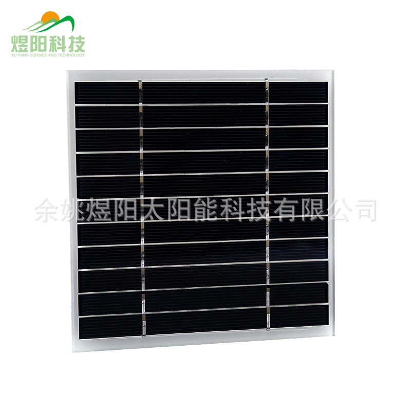 140*140方形太陽能電池板組件 2.8W多晶太陽能發電板 太陽能板