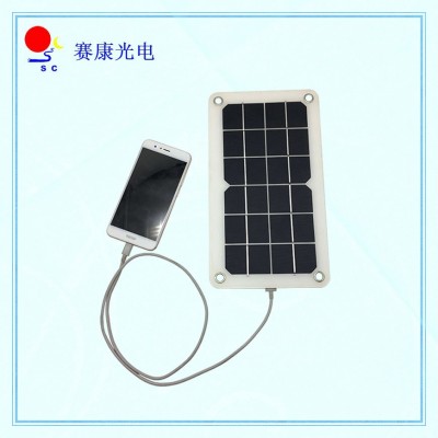 戶外手機(jī)充電板穩(wěn)壓5V太陽(yáng)能手機(jī)充電板迷你便攜發(fā)電板