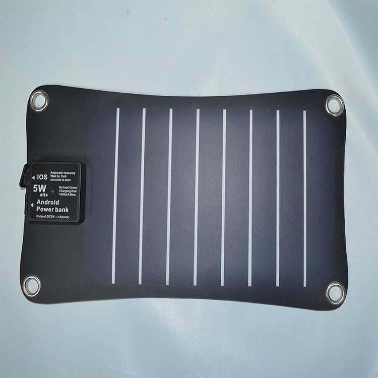 批發(fā)sunpower太陽能便攜式手機(jī)充電器5W 戶外可拆卸充電板